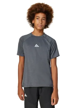 adidas tricou copii culoarea gri, cu imprimeu, JJ5050 imagine