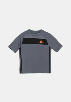 adidas tricou copii culoarea gri, modelator, JD0587 imagine