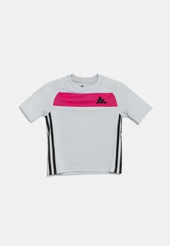 adidas tricou copii culoarea gri, modelator, JD0588 imagine