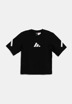 adidas tricou copii culoarea negru, cu imprimeu, JD0017 imagine