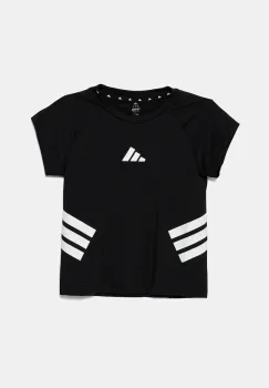 adidas tricou copii culoarea negru, cu imprimeu, JJ0995 imagine
