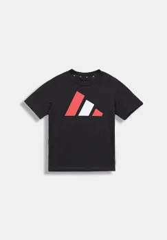 adidas tricou copii culoarea negru, cu imprimeu, JY0297 imagine