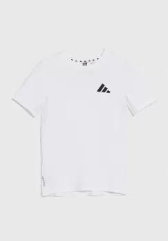 adidas tricou copii J TEAM TEE culoarea alb, neted, IT5056 imagine