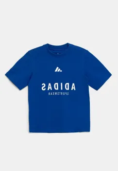 adidas tricou de bumbac pentru copii cu imprimeu, JC7615 imagine