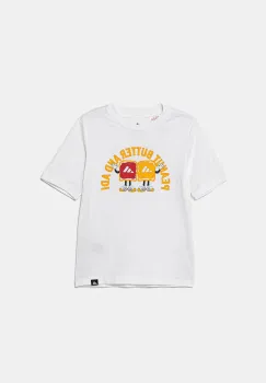 adidas tricou de bumbac pentru copii culoarea alb, cu imprimeu, JV5248 imagine