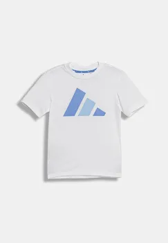 adidas tricou de bumbac pentru copii culoarea alb, cu imprimeu, KB7310 imagine