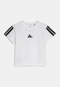 adidas tricou de bumbac pentru copii culoarea alb, JJ0945 imagine
