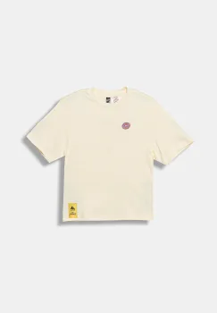 adidas tricou de bumbac pentru copii culoarea bej, cu imprimeu, JL9180 imagine