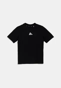 adidas tricou de bumbac pentru copii culoarea negru, cu imprimeu, JC9776 imagine