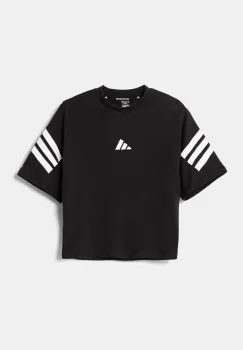 adidas tricou de bumbac pentru copii culoarea negru, cu imprimeu, JN8092 imagine