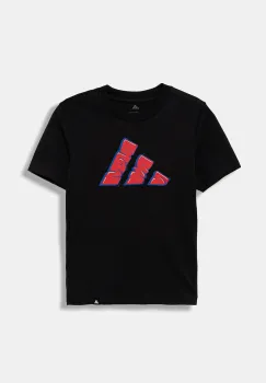 adidas tricou de bumbac pentru copii culoarea negru, uni, JV5106 imagine