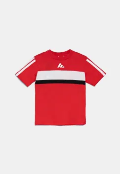 adidas tricou de bumbac pentru copii culoarea rosu, JI6213 imagine
