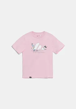 adidas tricou de bumbac pentru copii culoarea roz, cu imprimeu, JY4949 imagine