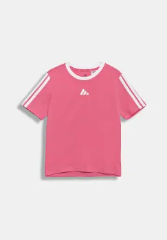 adidas tricou de bumbac pentru copii culoarea roz, JW8629 imagine