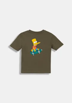 adidas tricou de bumbac pentru copii culoarea verde, cu imprimeu, JL9195 imagine
