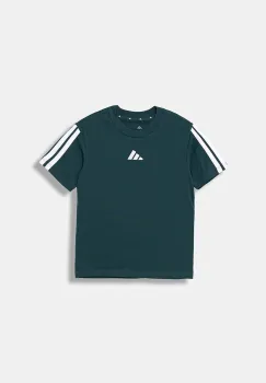 adidas tricou de bumbac pentru copii culoarea verde, cu imprimeu, JY4969 imagine