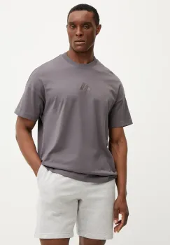 adidas tricou din bumbac ALL SZN barbati, culoarea maro, uni, JI6402 imagine