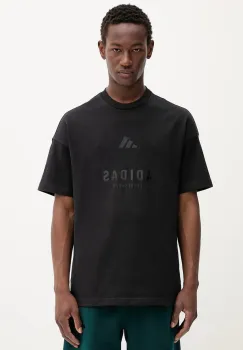 adidas tricou din bumbac All SZN culoarea negru, cu imprimeu, JL6549 imagine