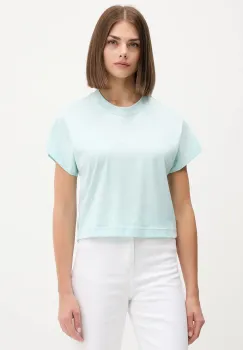 adidas tricou din bumbac All Szn culoarea turcoaz, JV9840 imagine