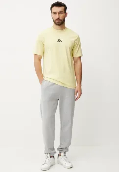 adidas tricou din bumbac City Escape barbati, cu imprimeu, JF3330 imagine