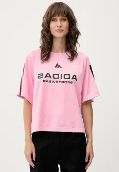 adidas tricou Tiro culoarea roz, JL9213 imagine