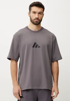 adidas tricou Z.N.E. barbati, culoarea violet, cu imprimeu, JC5483 imagine
