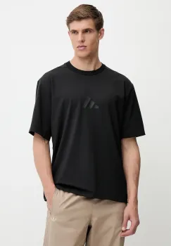 adidas tricou Z.N.E. culoarea negru, cu imprimeu, JJ1151 imagine