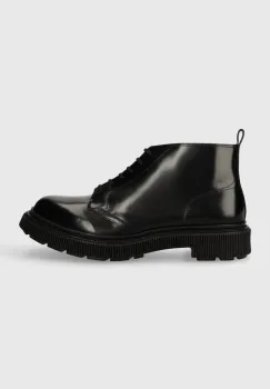 ADIEU ghete de piele Type 121 barbati, culoarea negru, 121 imagine