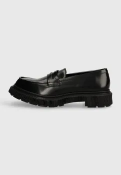ADIEU mocasini de piele Type 159 barbati, culoarea negru, 159 imagine