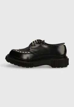 ADIEU pantofi de piele Adieu x Undercover barbati, culoarea negru, 195 imagine