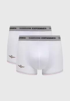 Aeronautica Militare boxeri 2-pack barbati, culoarea alb, AM1UBX004 imagine