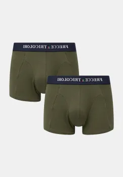 Aeronautica Militare boxeri 2-pack culoarea verde, AM1UBX005 imagine