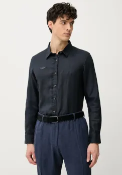 Aeronautica Militare camasa de in culoarea albastru marin, cu guler clasic, regular, CA1239CT3089 imagine