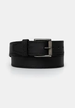 Aeronautica Militare curea de piele culoarea negru, CP0237UPL00181 imagine