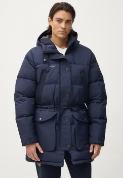 Aeronautica Militare geaca barbati, culoarea albastru marin, de iarna, AB2192CT3375 imagine