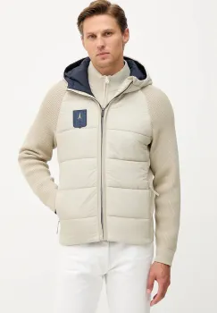 Aeronautica Militare geaca culoarea bej, de tranzitie, AM1383UCL00001 imagine