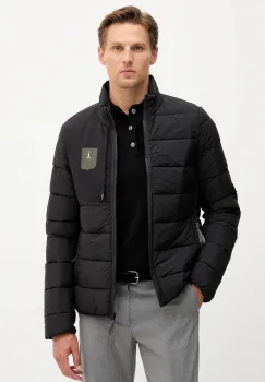 Aeronautica Militare geaca culoarea negru, de iarna, AB3022UCT04214 imagine