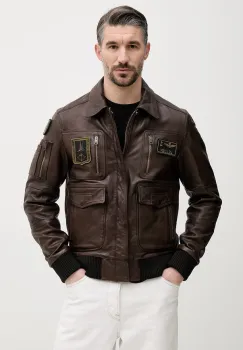 Aeronautica Militare geaca de piele imagine