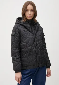 Aeronautica Militare geaca femei, culoarea negru, de tranzitie, AB2970DCT3405 imagine