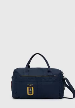 Aeronautica Militare geanta culoarea albastru marin imagine