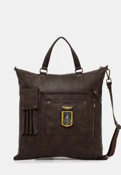 Aeronautica Militare geanta culoarea gri imagine