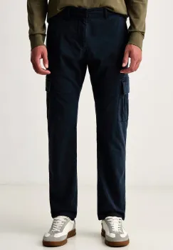 Aeronautica Militare  pantaloni cargo pentru barbati din bumbac cu elastan imagine