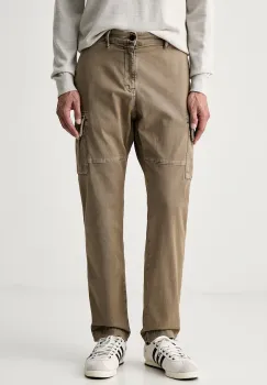 Aeronautica Militare pantaloni cargo pentru barbati din bumbac cu elastan imagine
