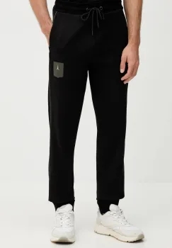Aeronautica Militare pantaloni de trening culoarea negru, cu imprimeu, PF1004UF00667 imagine