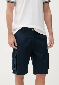 Aeronautica Militare pantaloni scurti culoarea bleumarin, BE256CT3511 imagine