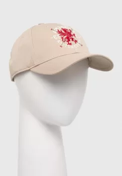 Aeronautica Militare sapca culoarea bej, cu imprimeu imagine