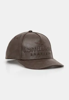 Aeronautica Militare sapca culoarea maro, HA1191DCT03415 imagine