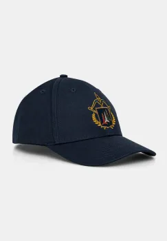 Aeronautica Militare sapca de baseball din bumbac culoarea albastru marin, cu imprimeu imagine