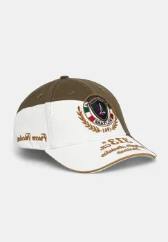 Aeronautica Militare sapca de baseball din bumbac culoarea bej, cu imprimeu, HA1210CT3299 imagine
