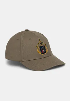Aeronautica Militare sapca de baseball din bumbac culoarea verde, cu imprimeu imagine